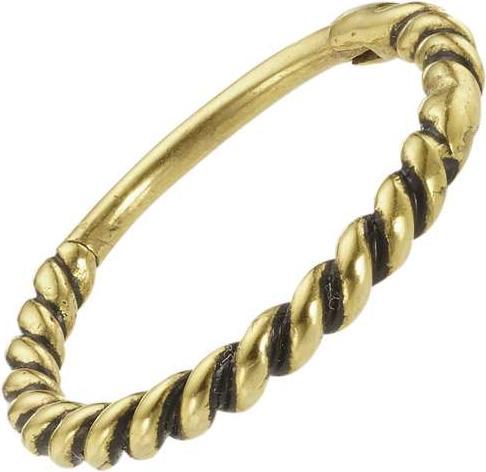 Bijouteria Ohrpiercing (Chirurgenstahl 316L, PVD Beschichtung (goldfarbig))