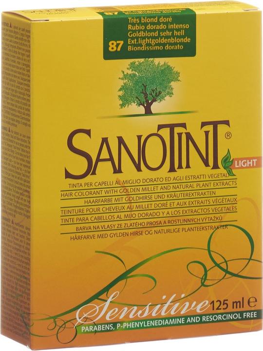 Sanotint Sensitive Light Haarfarbe 87 goldblond sehr hell (87 goldblond sehr hell)