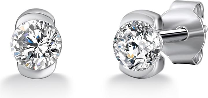 Trilani Damen Sterling Silber Zirkonia silber - 4818 (Sterling Silber)