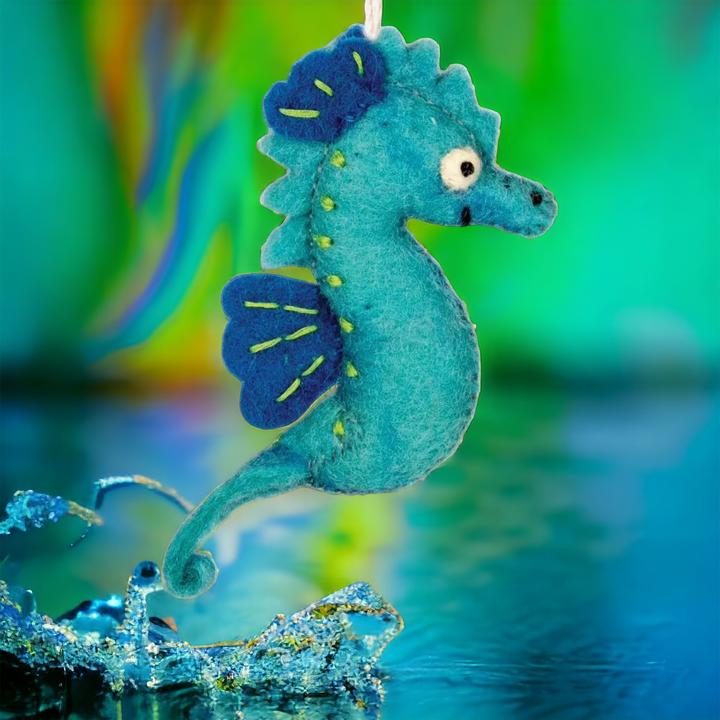 Actual product image sense&purpose Felt animal seahorse