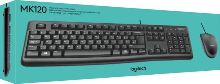 Image du produit Logitech MK120 (DE, Filaire)
