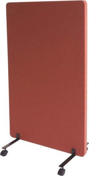 Actual product image Mendler Acoustic partition wall, office privacy screen room divider pin board, double-walled rollable (127 x 80 x 39 cm)