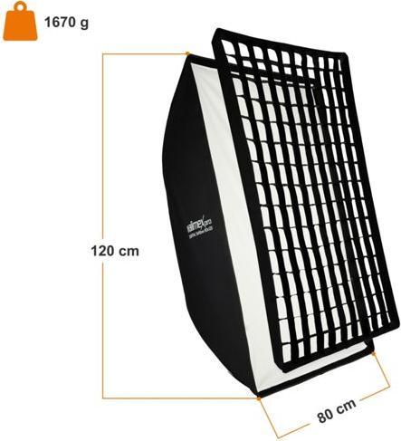 Image du produit Walimex pro Boîte à lumière essentielle 80x120 (Boîte à lumière)