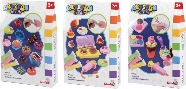 Simba A&F kleines Knetset, 3-sort.
