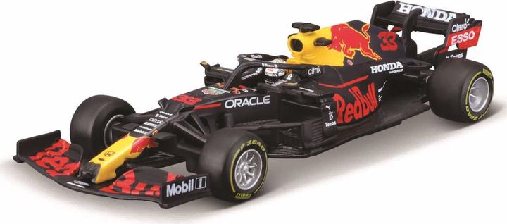 Actual product image Bburago Max Verstappen Red Bull Racing RB16B F1