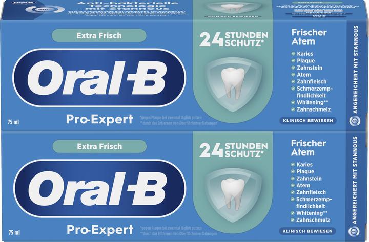 Oral-B Pro-Expert Frischer Atem 2x75ML Zahnpasta (75 ml)