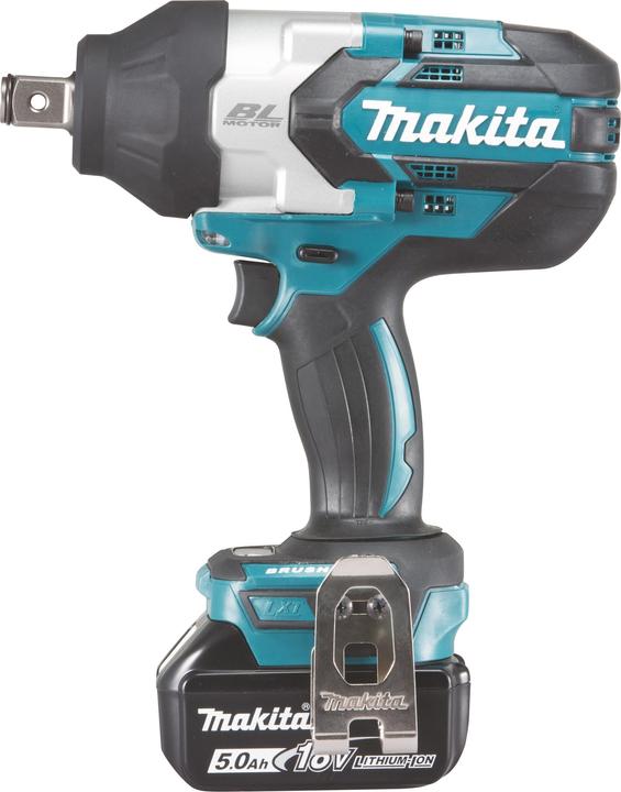 Image du produit Makita DTW1002RTJ Clé à choc sans fil 18V, 2x5,0Ah Li-Ion, 1000 Nm, 1 (Fonctionnement sur batterie)