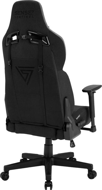 Actual product image Sense Gaming chair Sense7 Sentinel fabric Gaming Chair, Black-gray