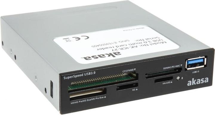 Produktbild Akasa Kartenleser 8,9 cm (3.5" ) (Multi-Format) (USB 3.0)