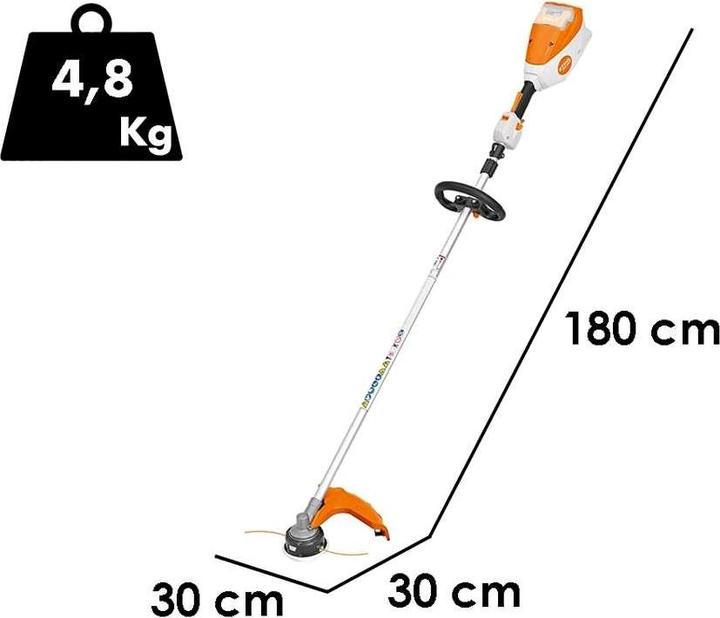 Actual product image Stihl FSA 80 R Accu Kantenmaaier - Zonder Accu en Lader