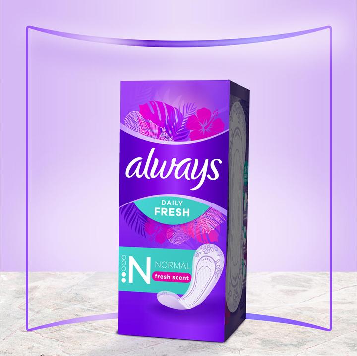 Actual product image Always Daily Fresh Normal (76 x)