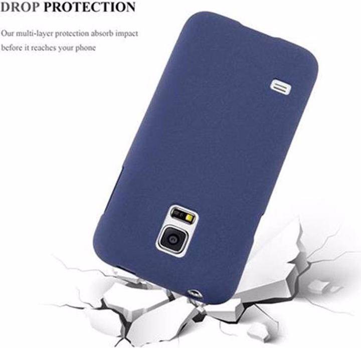 Actual product image Cadorabo TPU Frosted Cover (Samsung Galaxy S5 Mini, Samsung Galaxy S5 Mini Duos)