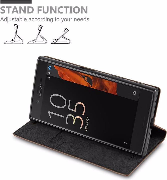 Produktbild Cadorabo Book Invisible Magnet Cover (Sony Xperia XZ, Sony Xperia XZs)