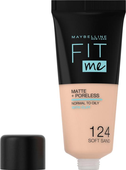 Image du produit Maybelline New York Ajustez-moi! Mat et transparent (124 Sable doux)