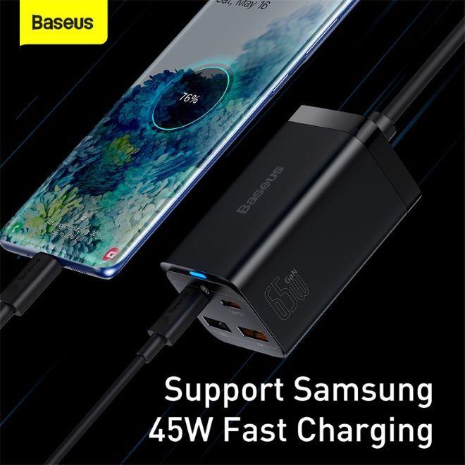 Actual product image Baseus Quick Charger GaN3 Pro (65 W)