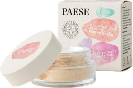 Actual product image Paese Minerals Illuminating Mineral Foundation 202W Natural 7G (202W Natural)