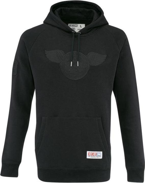 CCM Einfarbiger Pullover-Hoodie SR Hoodie (M) (M)