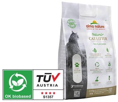 Image du produit Almo Nature Litière pour chats (Agglomérant, 4.54 kg)