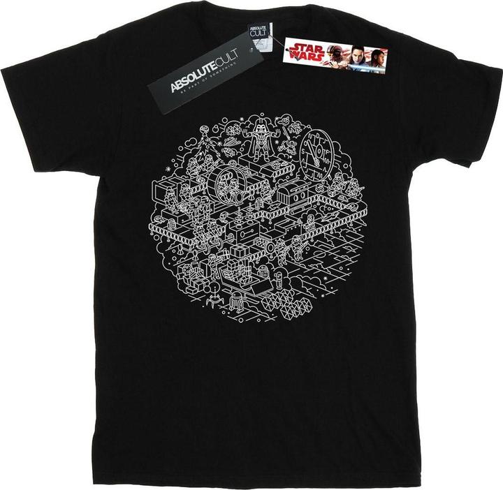 Star Wars Christmas Death Star TShirt Mädchen