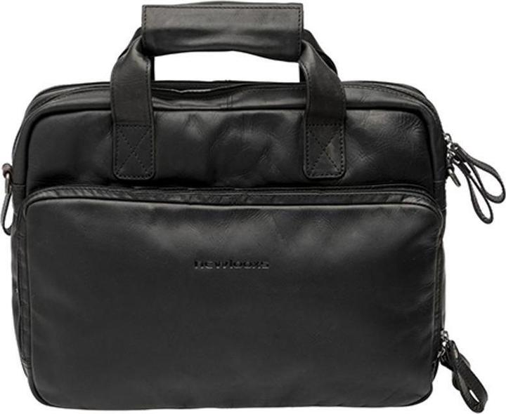 New Looxs Radtasche Cali Leder Black 17l.