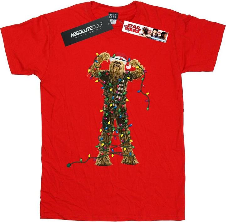 Star Wars Chewbacca Christmas Lights TShirt (3XL)