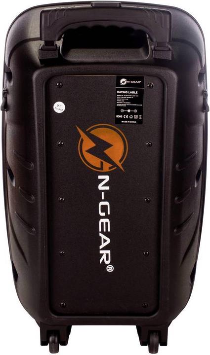 Actual product image N-Gear Bluetooth Speaker The Flash 1210 Mik/LED (6 h, Electrical connection)