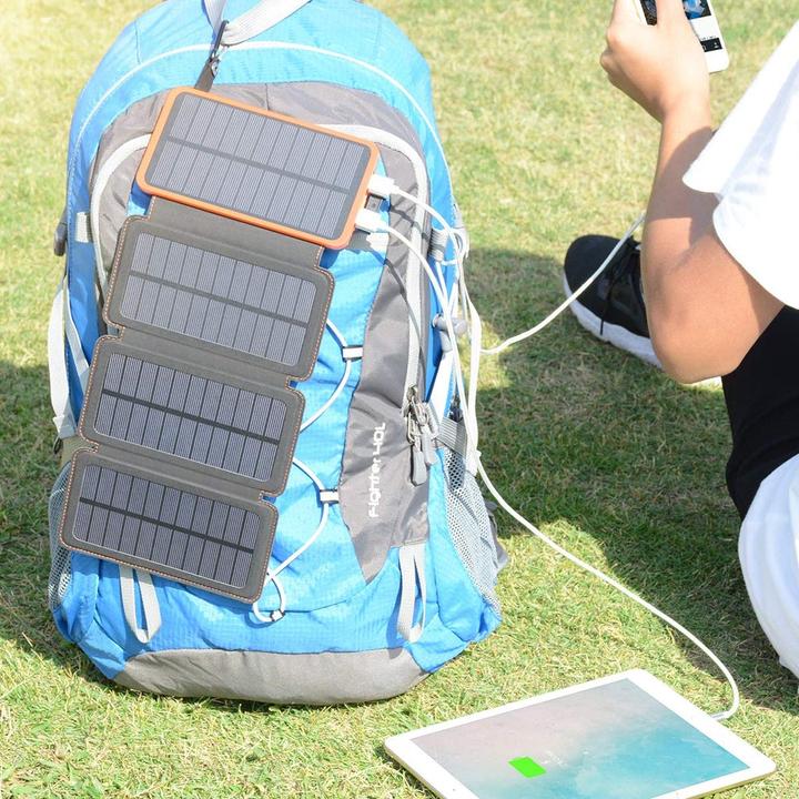 Immagine prodotto A Addtop Banca di energia solare (25000 mAh, 5 W, 92.50 Wh)