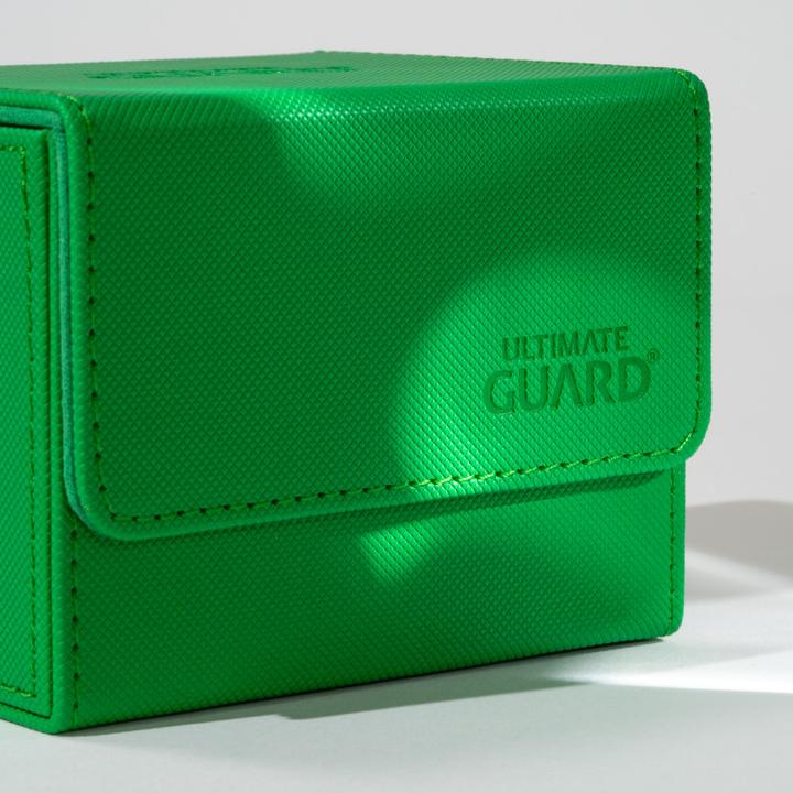 Produktbild Ultimate Guard Kartenbox XenoSkin Sidewinder Monocolor 80+ Grün