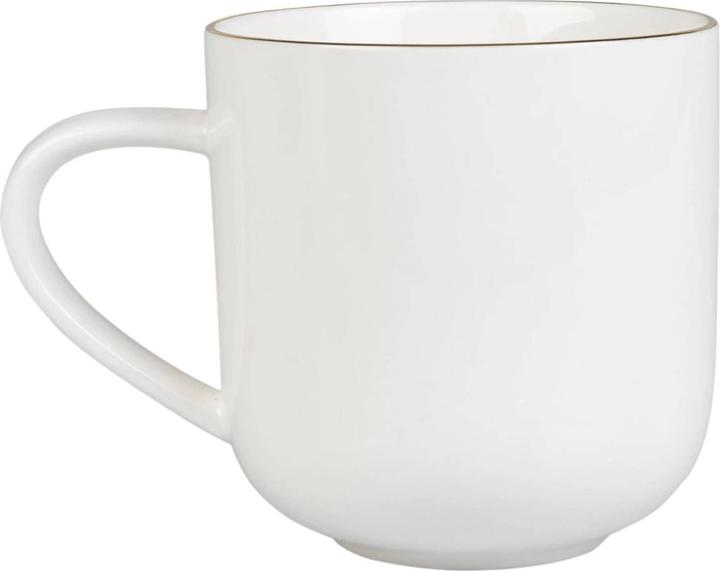 Image du produit Furber Tasse 400 ml, 6 pièces, blanc/or (400 ml, 6 x)