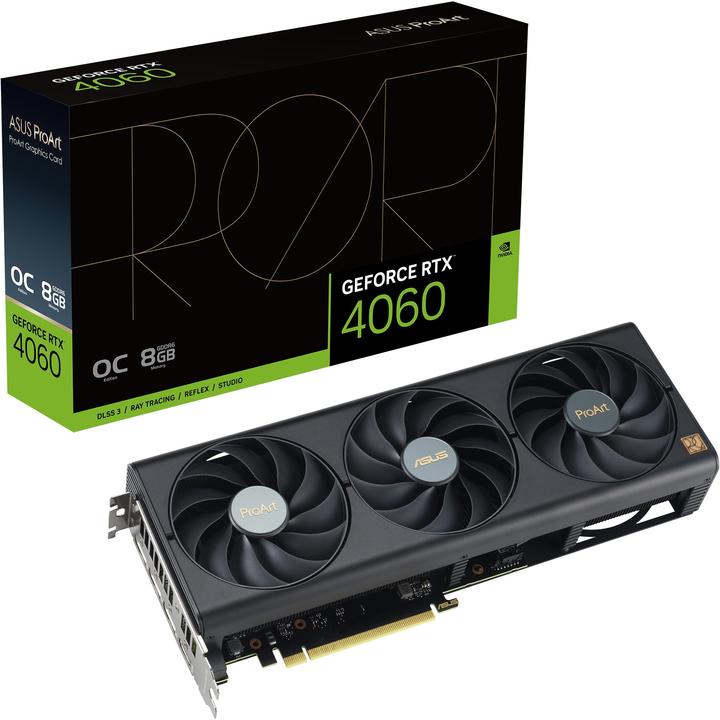 Actual product image ASUS ProArt GeForce RTX 4060 OC Edition (8 GB)