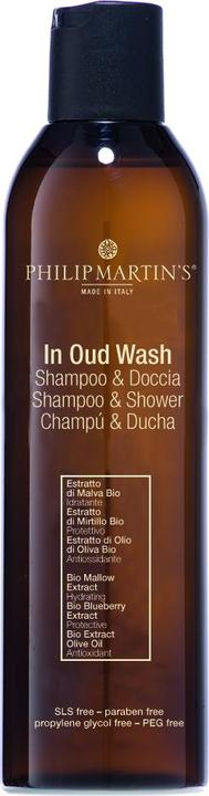 Actual product image Philip Martin's In Oud Wash Shampoo & Shower (250 ml, Liquid shampoo)