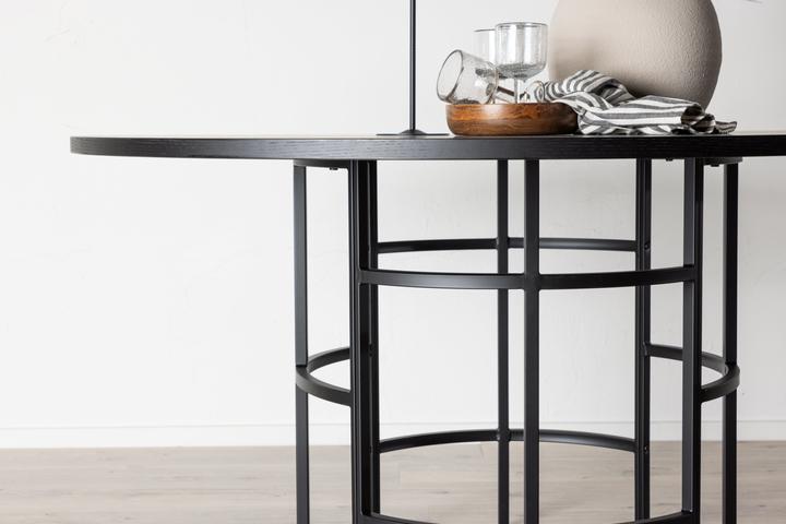 Image du produit Furniture Fashion Table de salle à manger Copenhagen (74 x 140 x 140 cm)