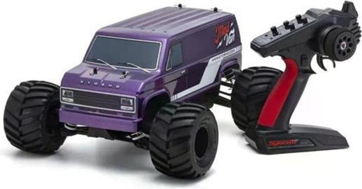 Image du produit Kyosho Monster Truck Fazer Mk2 Mad Van 4WD, Violet, ARTR, 1:10 (RTR Prêt à fonctionner)