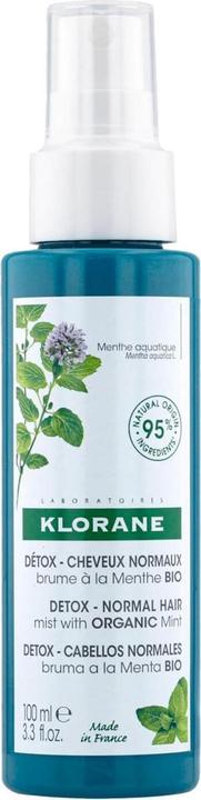 Klorane Wasserminze Bio Spray (100 ml, Liquid shampoo)