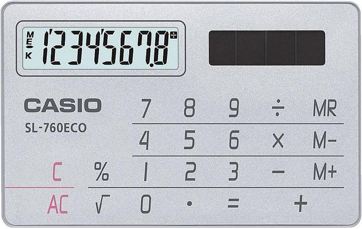Image du produit Casio Sl-760eco (Cellules solaires)