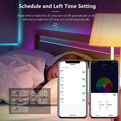 Produktbild Hovvida WIFI LEd Streifen kompatibel mit Alexa und Google