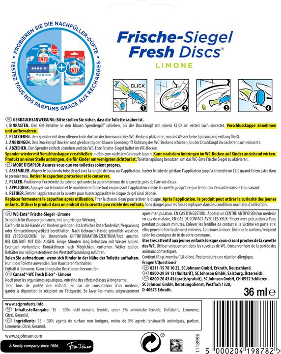 Produktbild WC-Ente Frische-Siegel Original