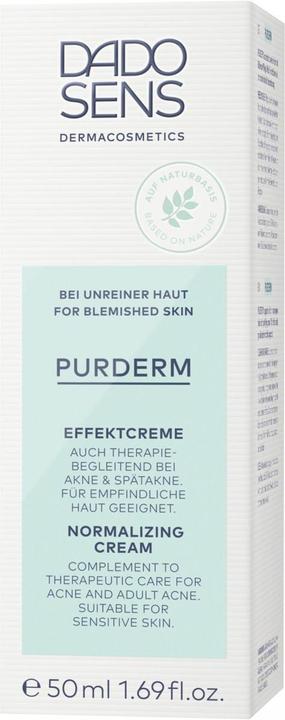 Actual product image Dado Sens PURDERM Effect Cream - Impure Skin (50 ml, Day cream)