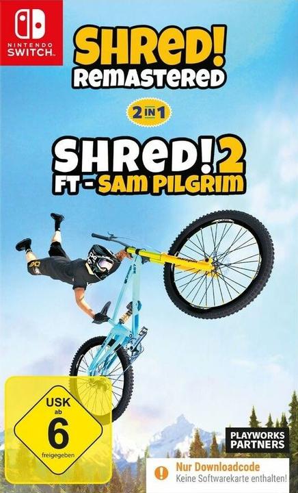 Produktbild Galaxy Games Shred 2 in 1 Game (Switch, DE)
