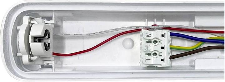 Produktbild Sygonix LED-Feuchtraum-Wannenleuchte 36 W Neutralweiss Grau (transparent) (4860 lm)