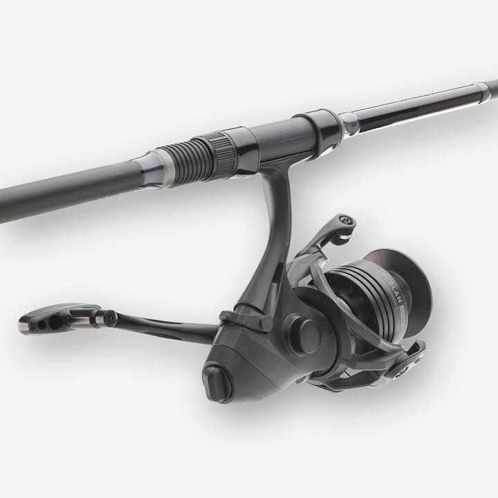 Produktbild Caperlan Angelset Xtrem 500 12' 3 lbs Rute und Rolle Karpfenangeln (Allroundrute, Angelset, 365.76 cm)
