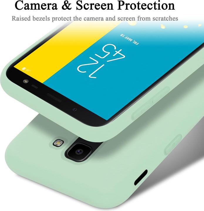 Image du produit Cadorabo TPU Liquid Silicone Case Cover (Samsung Galaxy J6 (2018))