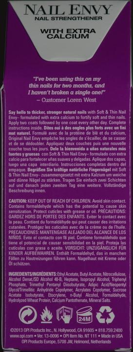 Produktbild OPI Nagelhärter - Nail Envy Soft & Thin (15 ml)