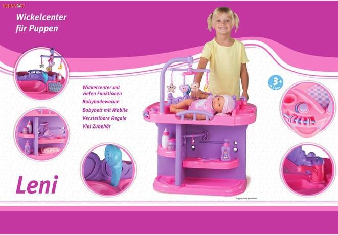Produktbild Besttoy Wickelcenter für Puppen - rosa