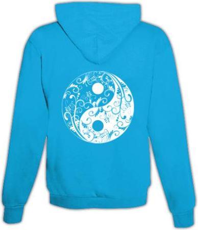 Immagine prodotto Schwesternuhr Felpa con cappuccio Yin Yang Unisex (L)