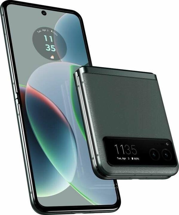 Actual product image Motorola Razr 40 (256 GB, Say Green, 6.90", SIM + eSIM, 64 Mpx, 5G)