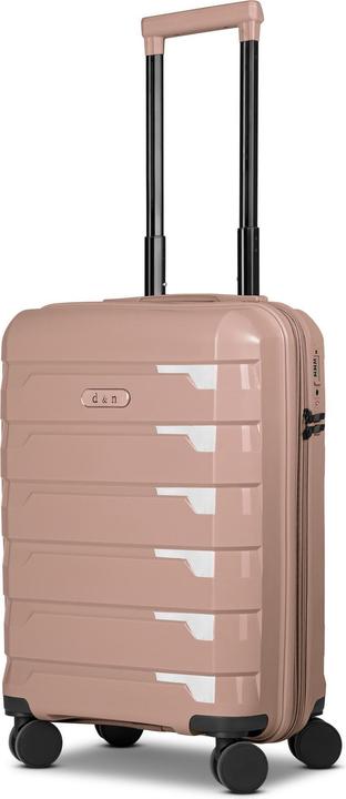 Immagine prodotto D&N South Dakota 4 Rollen Kabinentrolley S 56 cm mit Dehnfalte (40 l, Bagaglio a mano (fino a 50 litri))