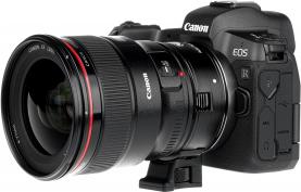 Produktbild Commlite Adapter Canon EF/EF's zu EOS R (Umkehrring, Canon R, Canon RF)
