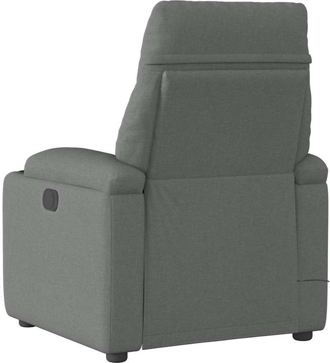 Immagine prodotto VidaXL Sedia da massaggio in tessuto grigio scuro