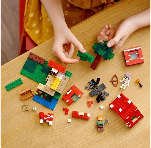 Produktbild LEGO Das Pilzhaus (21179, LEGO Minecraft)